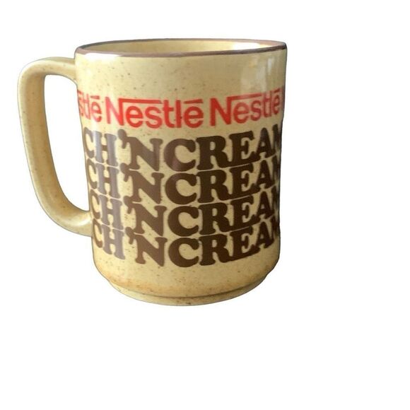 Vintage Nestle Rich N‘ Creamy Hot Cocoa Mug 8oz Made in Japan Classic Style - Picture 3 of 11